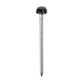 TIMCO Polymer Headed Pins - Anthracite Grey - 0