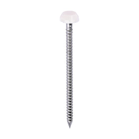 TIMCO Polymer Headed Pins - Cream - 0