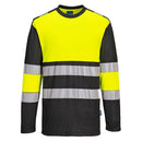 PW3 Hi-Vis Cotton Comfort Class 1 T-Shirt L/S-2