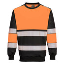 PW3 Hi-Vis Class 1 Sweatshirt-1