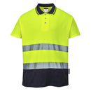 Hi-Vis Cotton Comfort Contrast Polo Shirt S/S-2