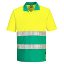 Hi-Vis Lightweight Contrast Polo Shirt S/S-2