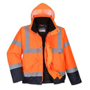 Hi-Vis Contrast Winter Bomber Jacket-1