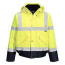 Hi-Vis Contrast Winter Bomber Jacket-2