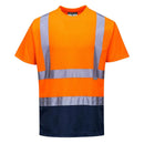 Hi-Vis Contrast T-Shirt S/S-1