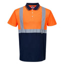 Hi-Vis Contrast Polo Shirt S/S-1