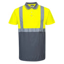 Hi-Vis Contrast Polo Shirt S/S-2