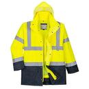 Hi-Vis 5-in-1 Contrast Executive Jacket-5