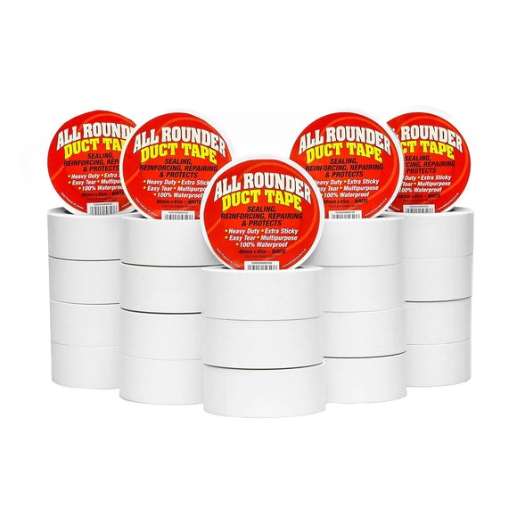 All Rounder Duct Tape - Black, Silver & White STICK2