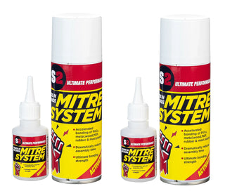 S2 Mitre Ultimate Performance Fix Adhesive Kit - 50g HV Adhesive + 200g Activator