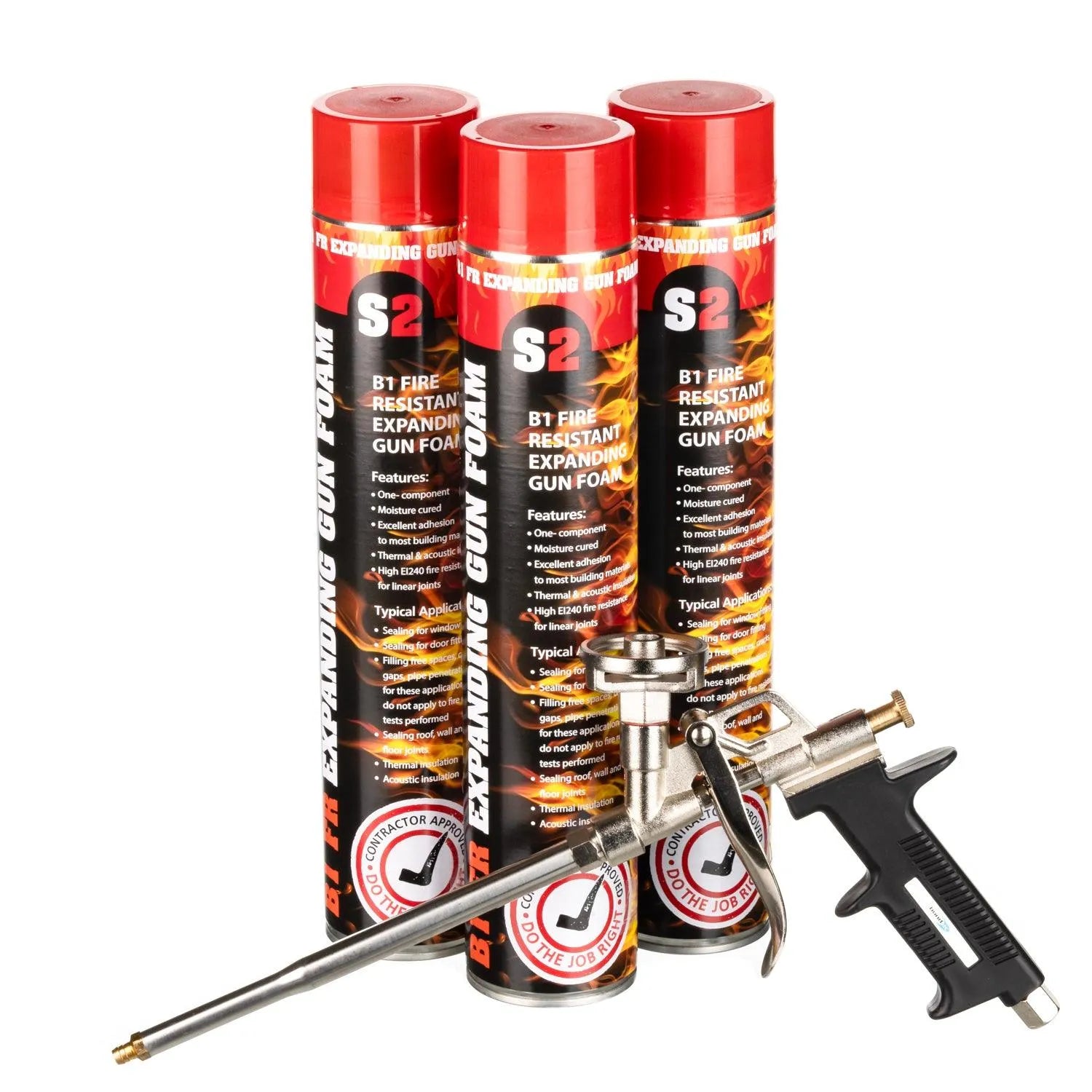 Stick2 B1 Fire Rated Expanding Gun Foam Sealant