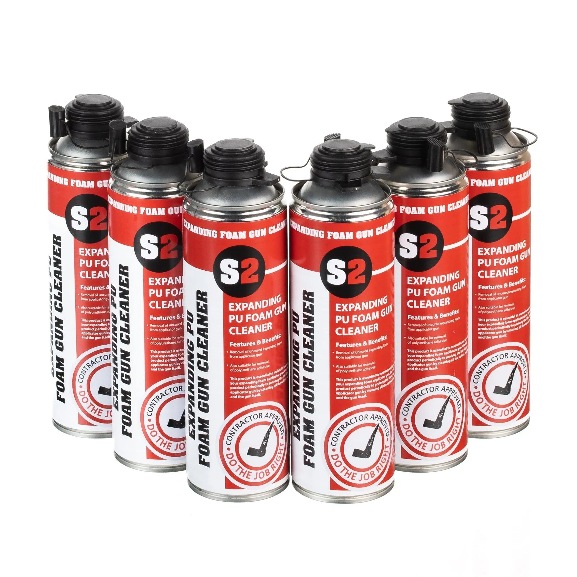 Stick2 Expanding Foam Gun Cleaner - A Dual Purpose, Solvent Based Solution for Cleaning STICK2