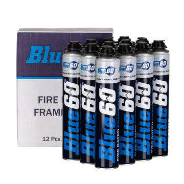Blue60 Fire Rated Expanding Foam - Door Frame Sealant 750ml