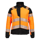 PW3 Hi-Vis Women's Hybrid Baffle Jacket-1