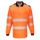 PW3 Hi-Vis Cotton Comfort Polo Shirt L/S-1