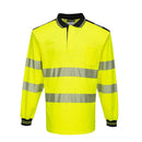 PW3 Hi-Vis Cotton Comfort Polo Shirt L/S-3