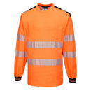 PW3 Hi-Vis Cotton Comfort T-Shirt L/S-1