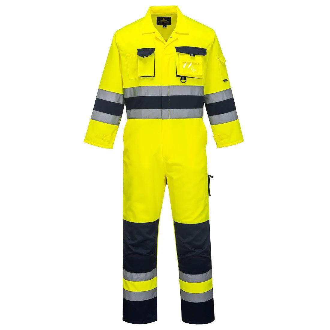 Nantes Hi-Vis Contrast Work Coverall - 0