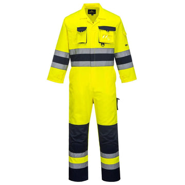 Nantes Hi-Vis Contrast Work Coverall - 0
