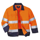 Madrid Hi-Vis Contrast Bomber Jacket-1