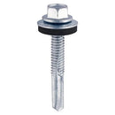 TIMCO Self-Drilling Heavy Section Silver Screws with EPDM Washer-2