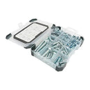 TIMCO Set Screws Nuts Washers Zinc Mixed Tray-2
