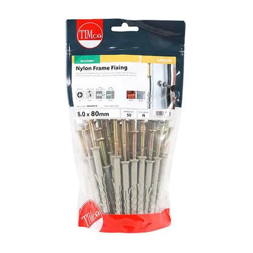 Nylon Frame Fixing - BZP - 0