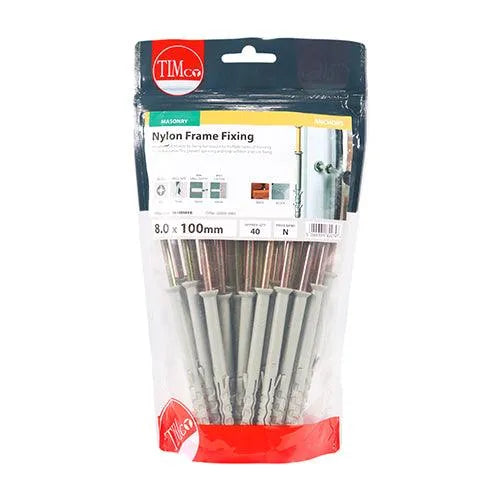 Nylon Frame Fixing - BZP