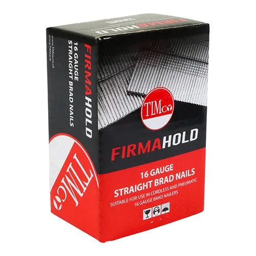 FirmaHold Collated Brad Nails & Fuel Cells - 16 Gauge - Straight - Galvanised