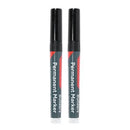 Builders Permanent Markers BLK-3