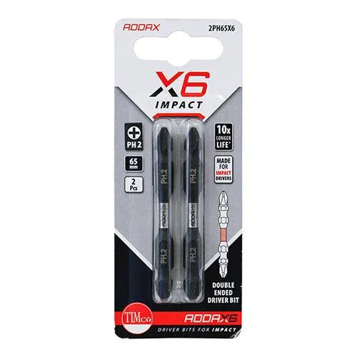 X6 Impact Phillips Driver Bit