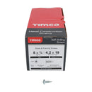 TIMCO Self-Drilling Wafer Head Silver Screws-7