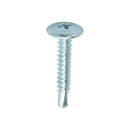 TIMCO Self-Drilling Wafer Head Silver Screws-6