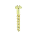 TIMCO Solid Brass Round Head Woodscrews-9