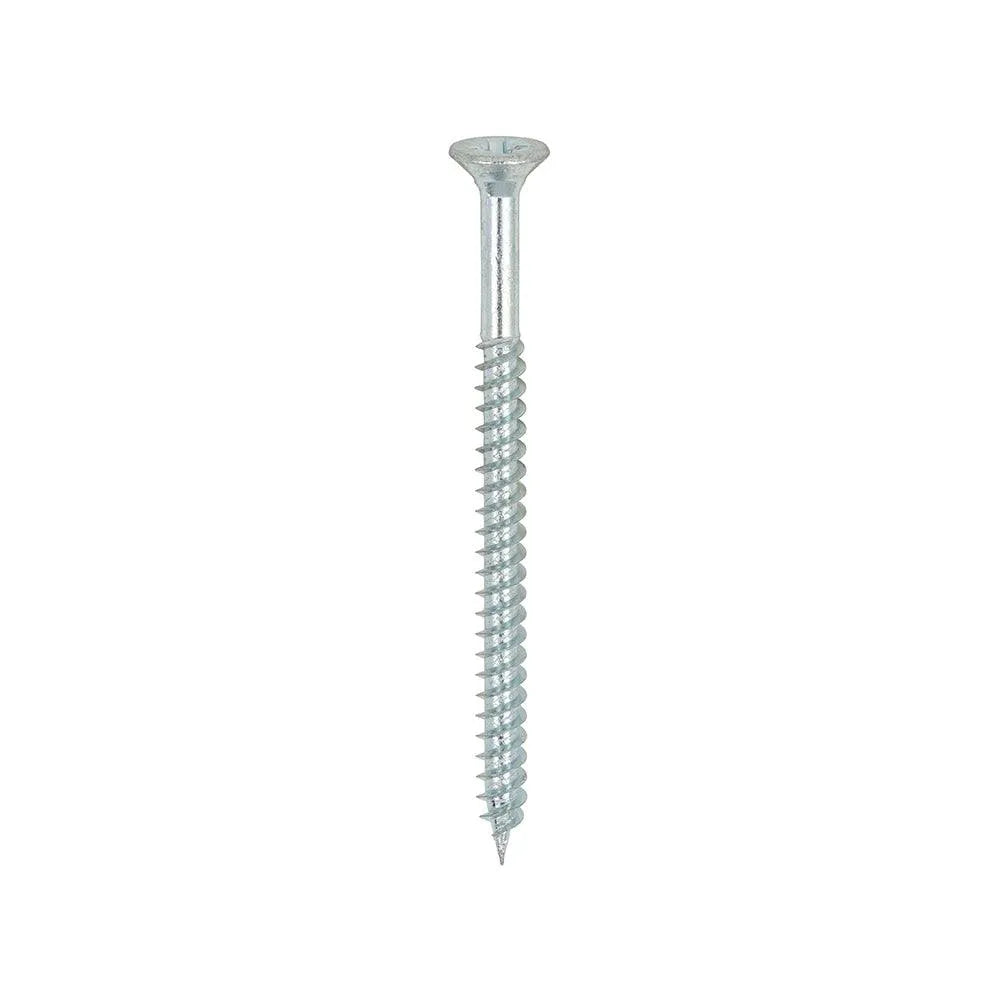 TIMCO Twin-Threaded Countersunk Silver Woodscrews