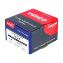 TIMCO Twin-Threaded Round Head Black Woodscrews-9