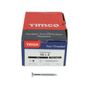 TIMCO Twin-Threaded Round Head Silver Woodscrews-13