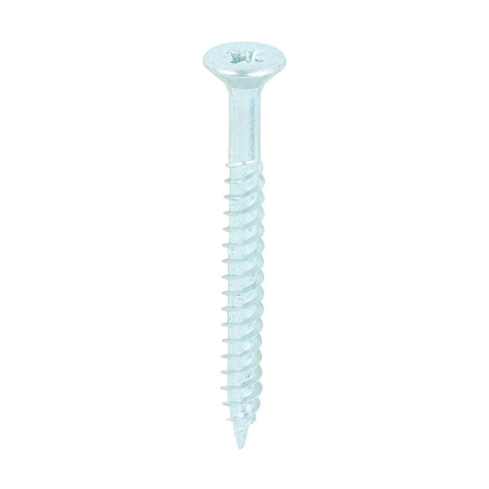 TIMCO Twin-Threaded Countersunk Silver Woodscrews