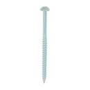 TIMCO Twin-Threaded Round Head Silver Woodscrews-12