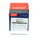 TIMCO Twin-Threaded Round Head Silver Woodscrews-10