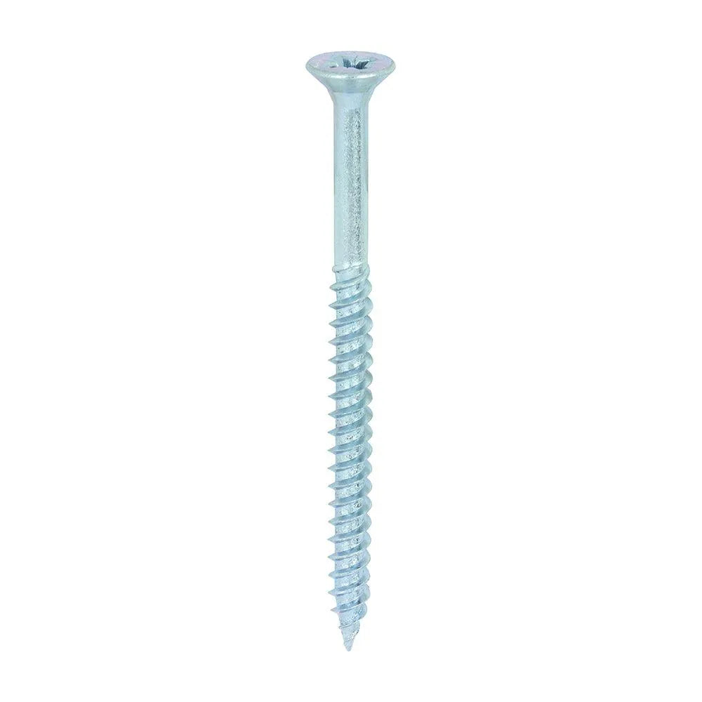 TIMCO Twin-Threaded Countersunk Silver Woodscrews