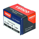 TIMCO Twin-Threaded Countersunk Silver Woodscrews-75