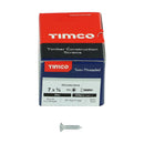 TIMCO Twin-Threaded Countersunk Silver Woodscrews-72