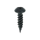 TIMCO Twin-Threaded Round Head Black Woodscrews-4