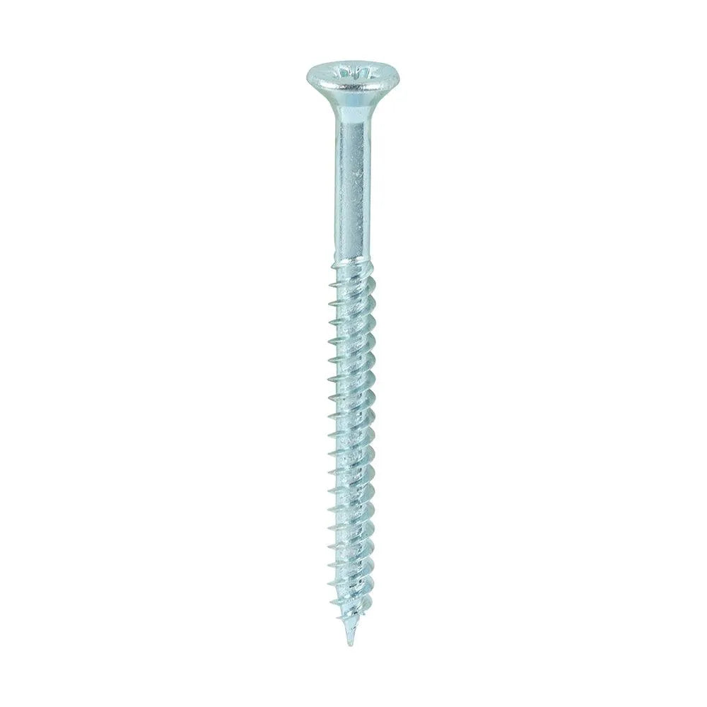 TIMCO Twin-Threaded Countersunk Silver Woodscrews