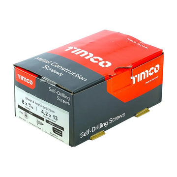 TIMCO Sharp Point Wafer Head Silver Screws - 0