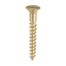 TIMCO Solid Brass Countersunk Woodscrews-12