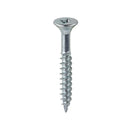 TIMCO Twin-Threaded Countersunk Silver Woodscrews-19