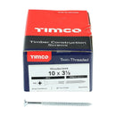 TIMCO Twin-Threaded Countersunk Silver Woodscrews-4