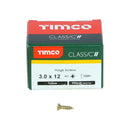 TIMCO Classic Multi-Purpose Reduced Head Countersunk Gold Piano Hinge Woodscrews-6